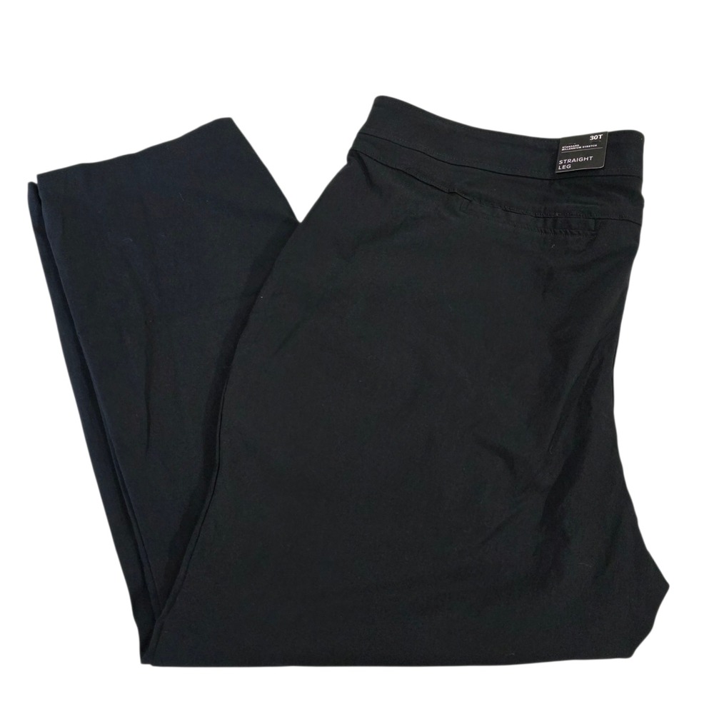 Studio By Torrid Ankle Pants Womens Black 30T Twill Stretch Bet On Yourself